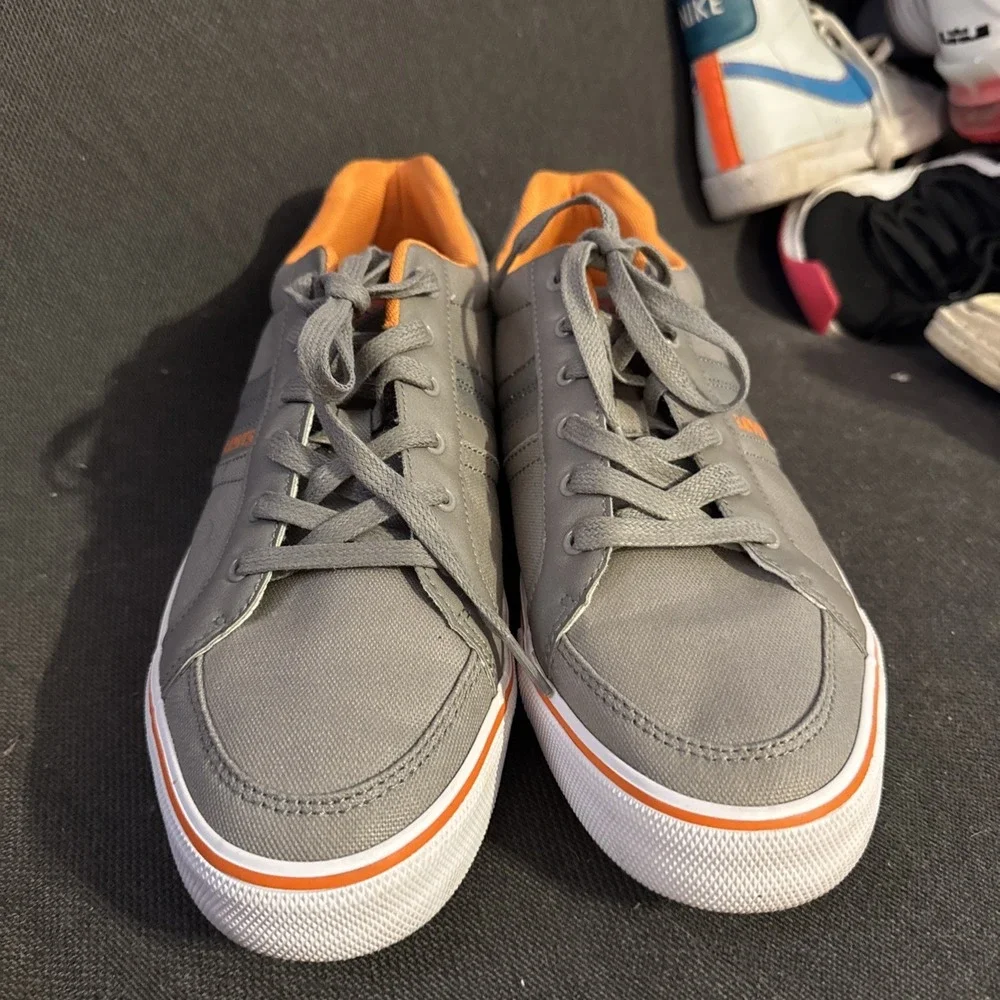 Levi's Mens Sneakers Size12 Gray / Orange